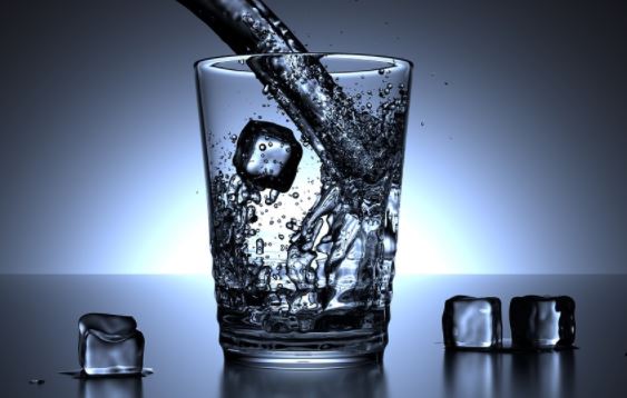 얼음 컵 물 1