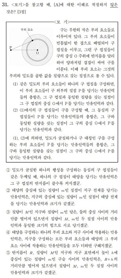 수능 국어 31번 1