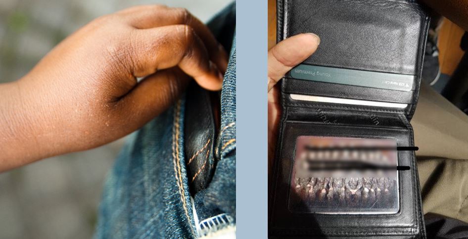 소매치기 지갑 1
