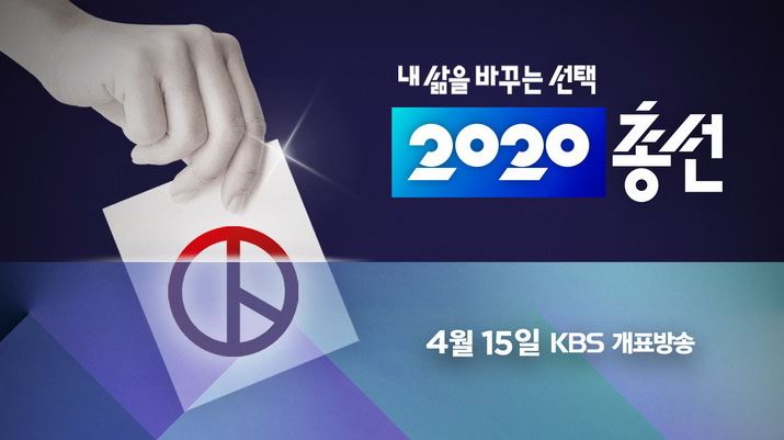개표방송 KBS 1