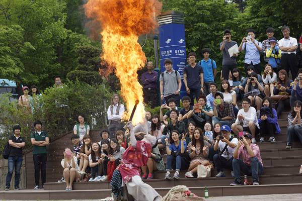 춘천마임축제 거리공연