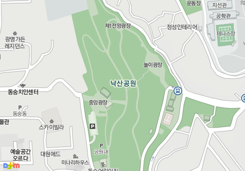 낙산공원 약도