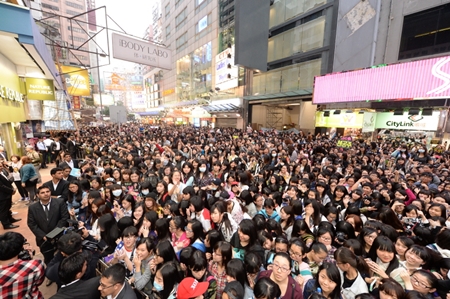 엑소 홍콩 팬사인회