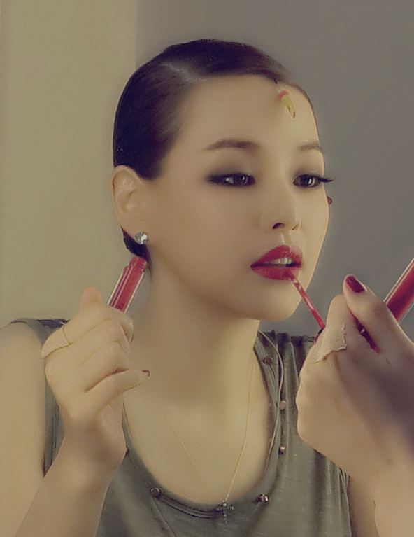 이하늬, 뮤지컬 ‘시카고’ 대기실 모습