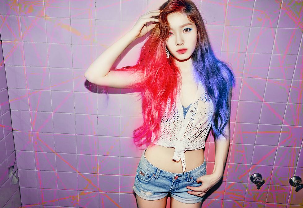 소녀시대 태연 할리퀸