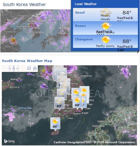 해외 날씨 2