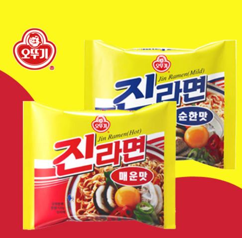 오뚜기 라면 2 진라면