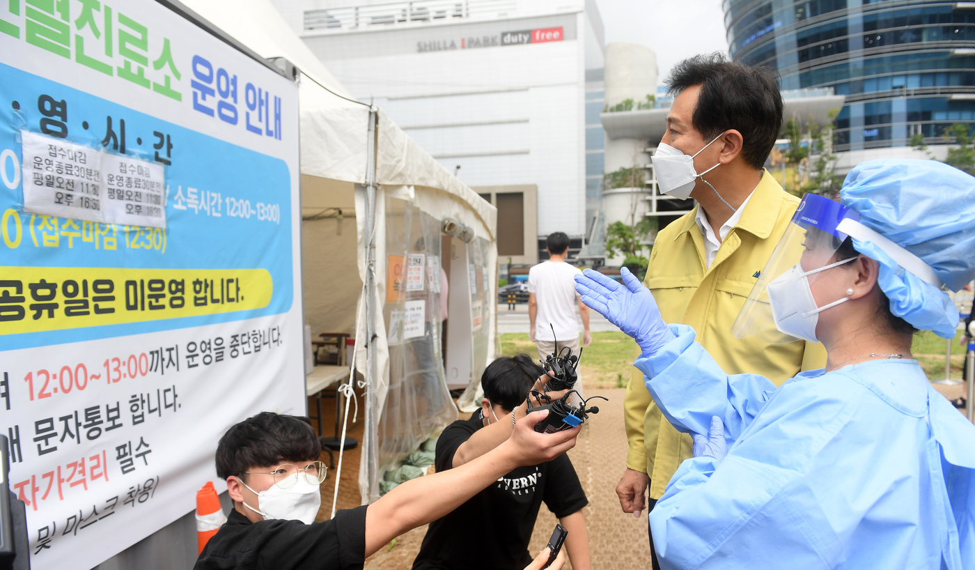 오세훈표방역날개도펴지못하고…대유행단초억울한오해