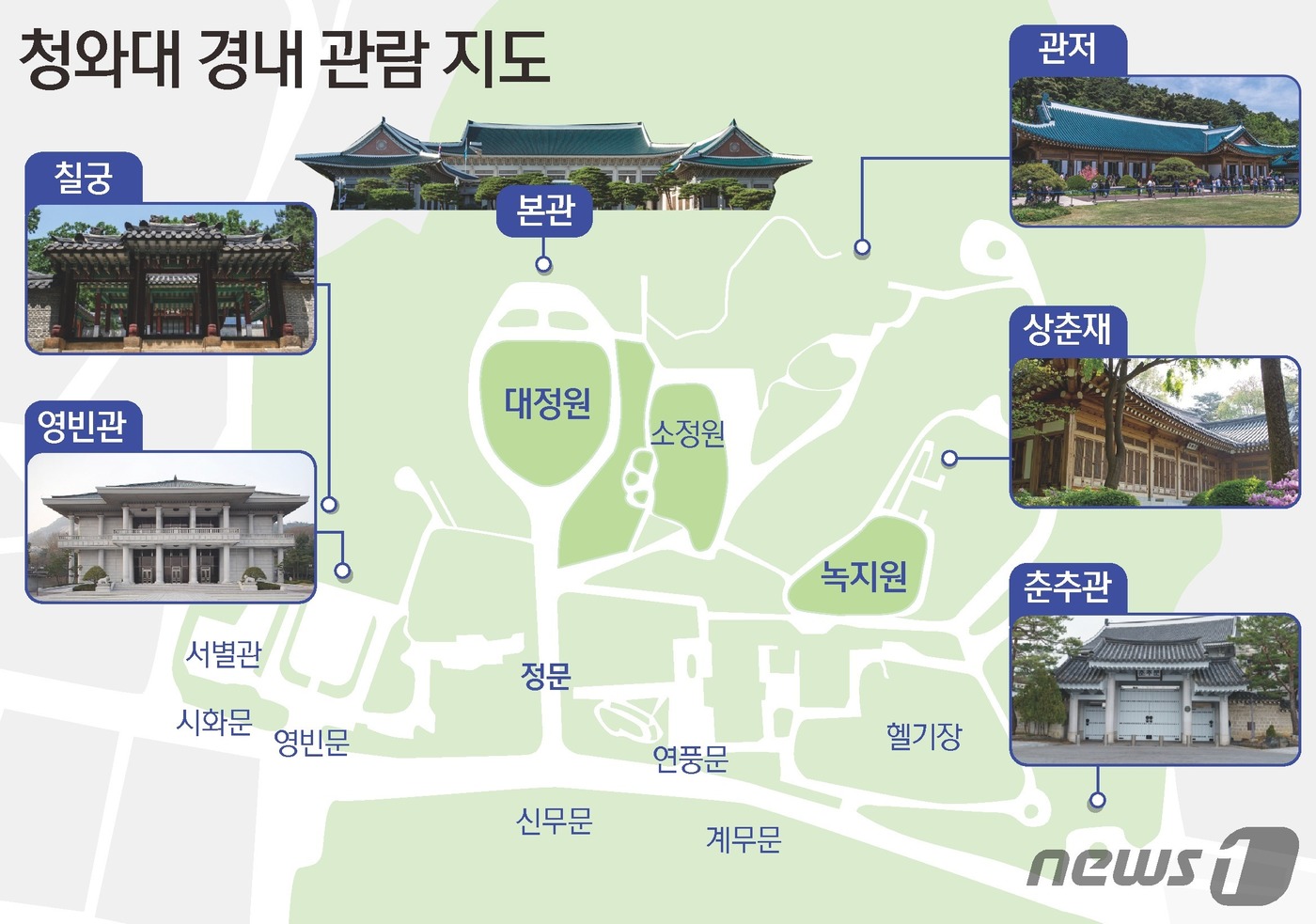 르포대통령의무게이해되는장소…청와대관람객가장몰린곳은